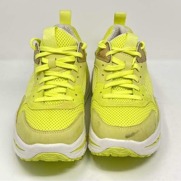 Ugg Low Mesh CA805 Shoes Mens 8 EU 41 Yellow White Chunky Sneakers 1108037 - Picture 5 of 16